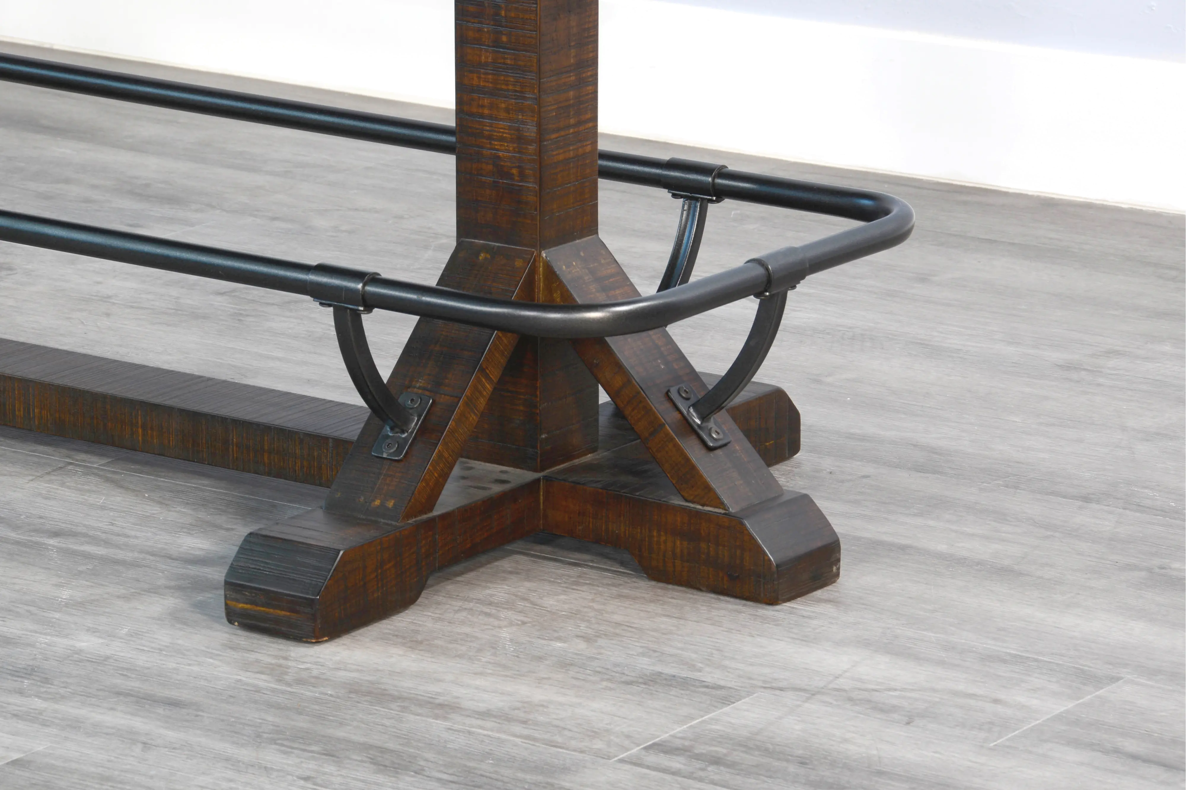 Homestead Dark Brown Pub Table