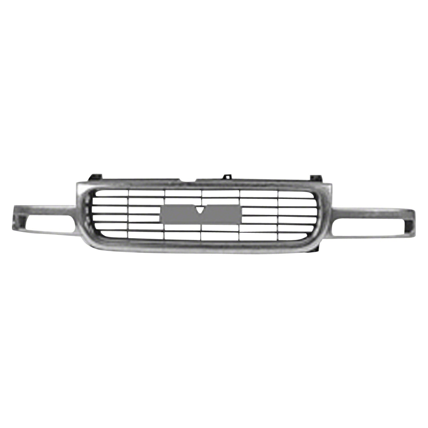 KAI New Standard Replacement Front Grille， Fits 1999-2002 GMC Sierra