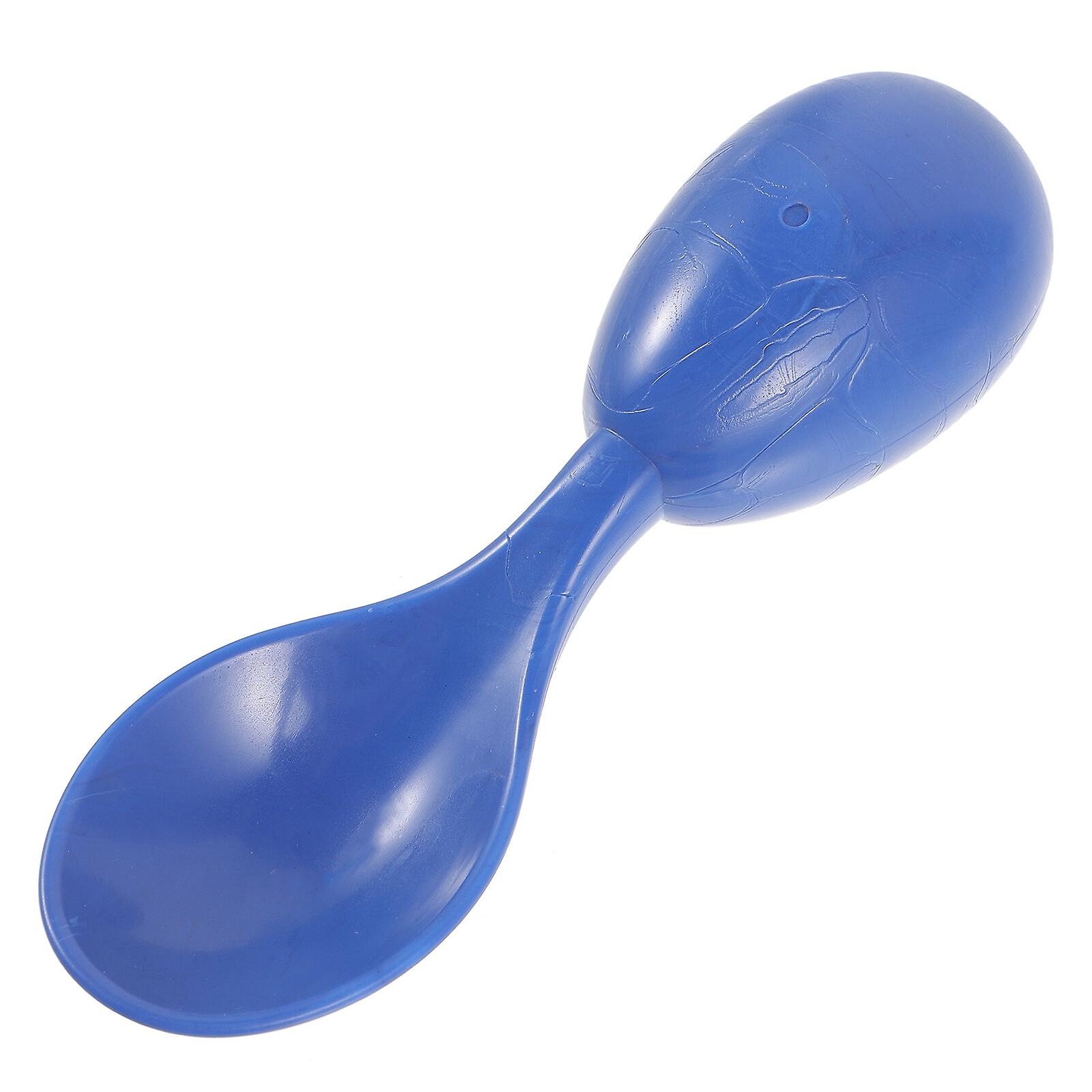 Handheld Spoon Round Handle Spoon Spoon With Short Handle Prison Safety Spoon