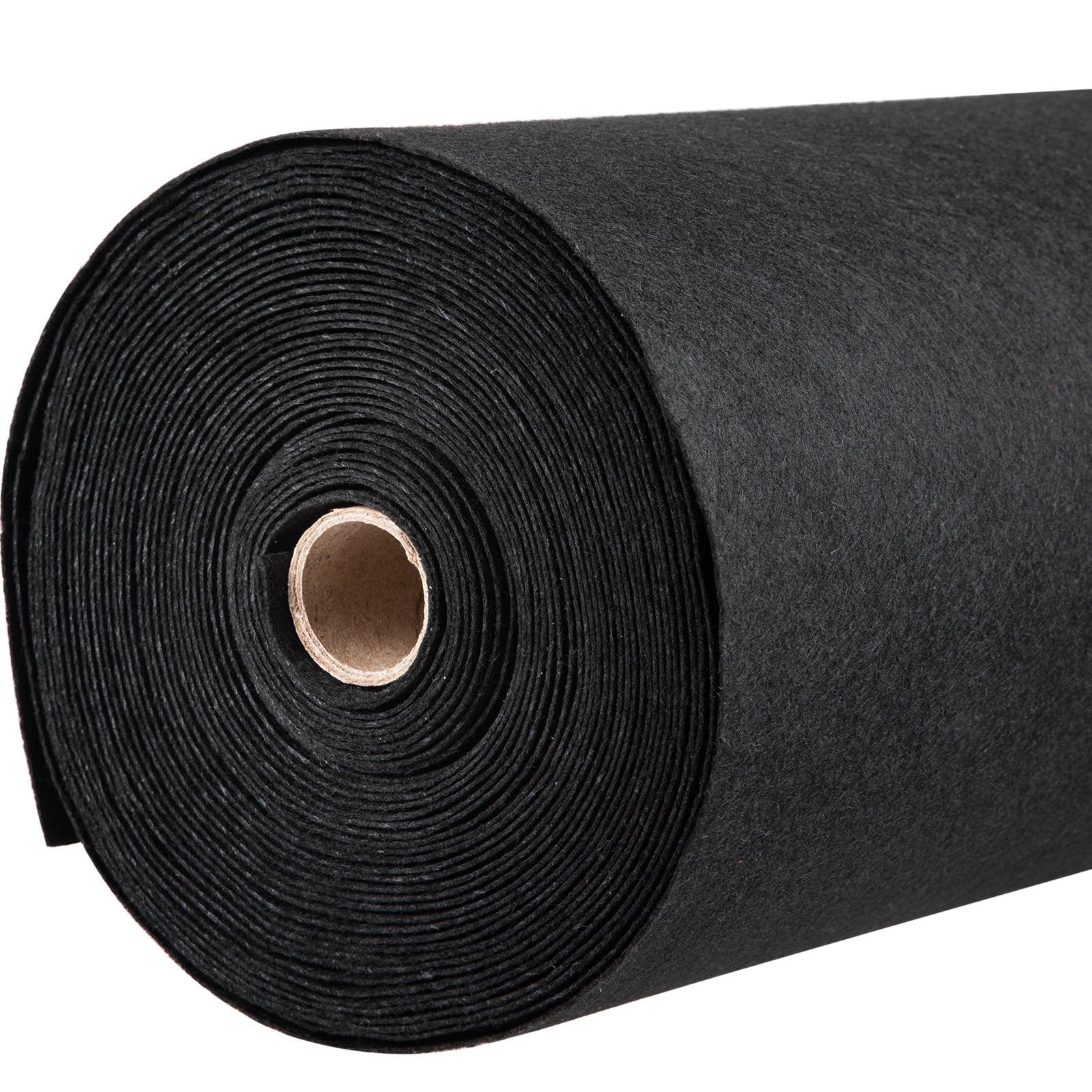 VEVORbrand Geotextile Landscape Fabric, 6ft x 100ft 8 oz Non-woven PP Drainage Fabric with 350N Tensile Strength & 440 N Load Capacity, for Ground Cover, Garden Fabric, French Drains