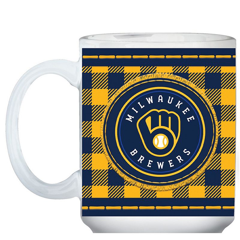 MW Brewers 15oz. Buffalo Plaid Father's Day Mug