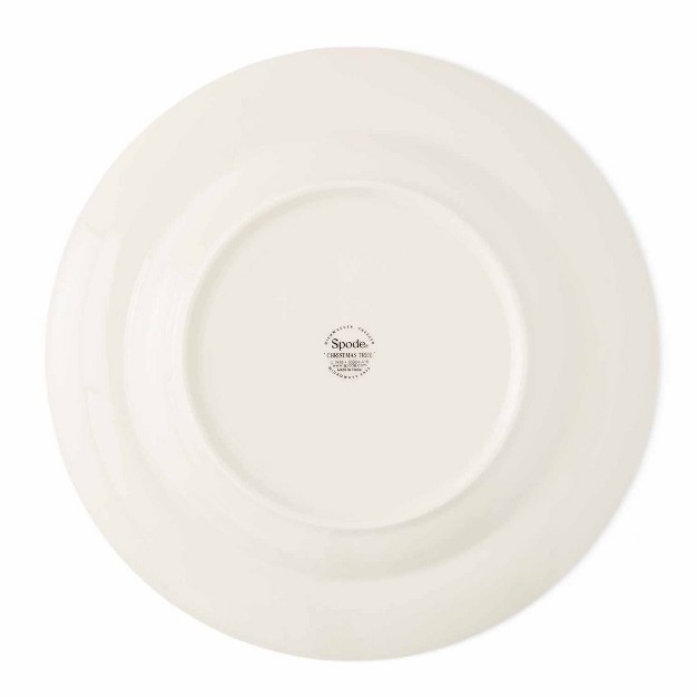 Spode Christmas Tree 10 5 Inch Dinner Plates Set Of 4