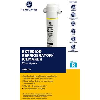 GE In-line Water Filtration System for Refrigerators or Icemakers GXRLQK