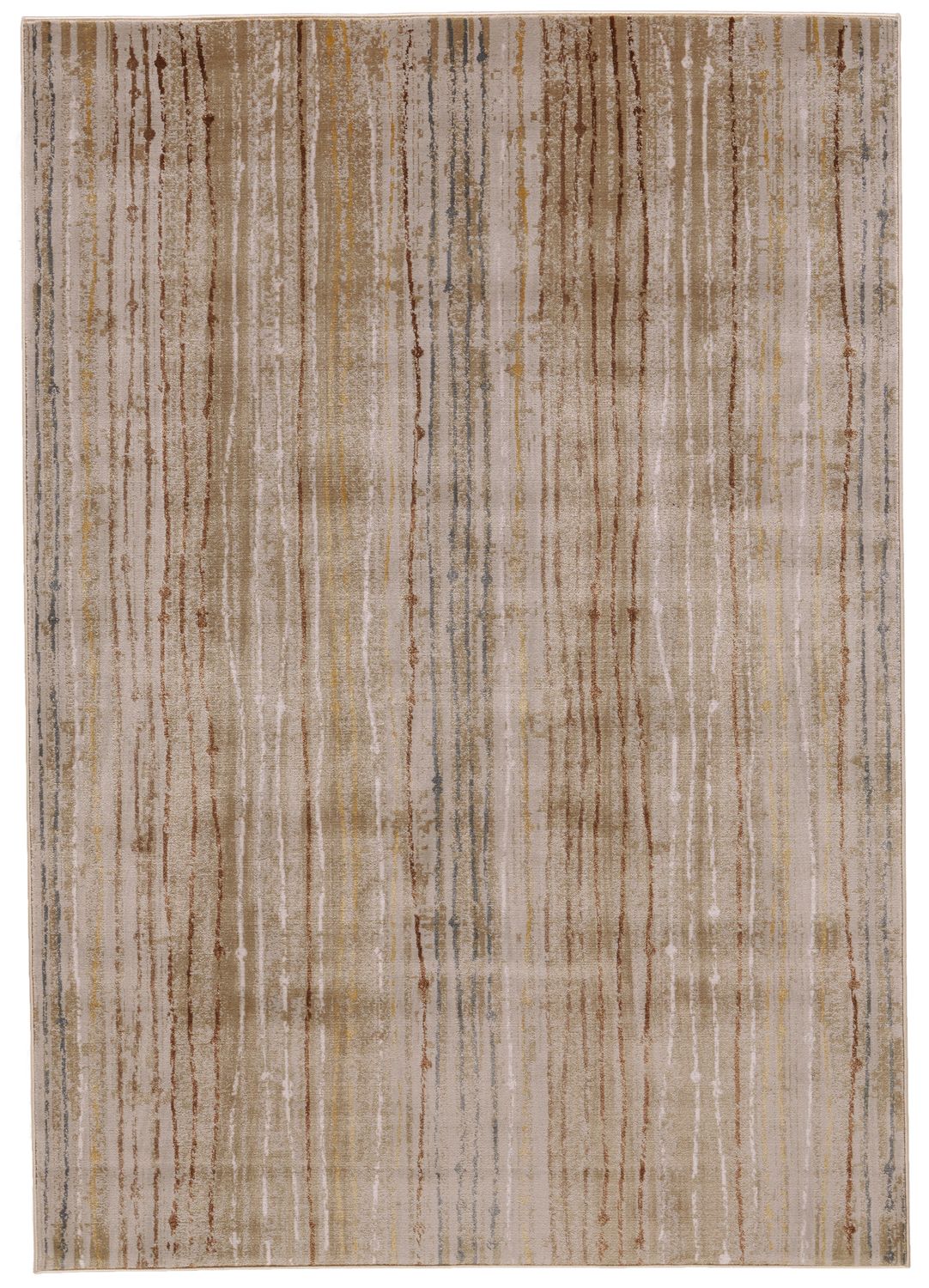 Herbert Gray and Brown Rug by BD Fine