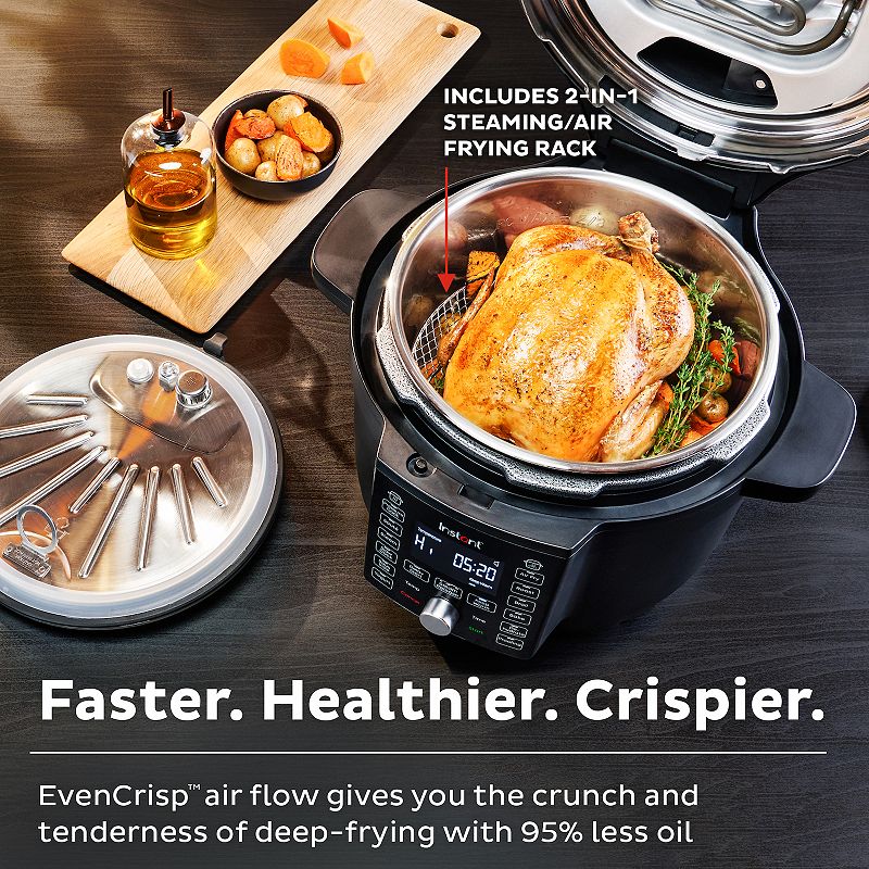 Instant Pot Duo Crisp with Ultimate Lid Multi-Cooker + Air Fryer