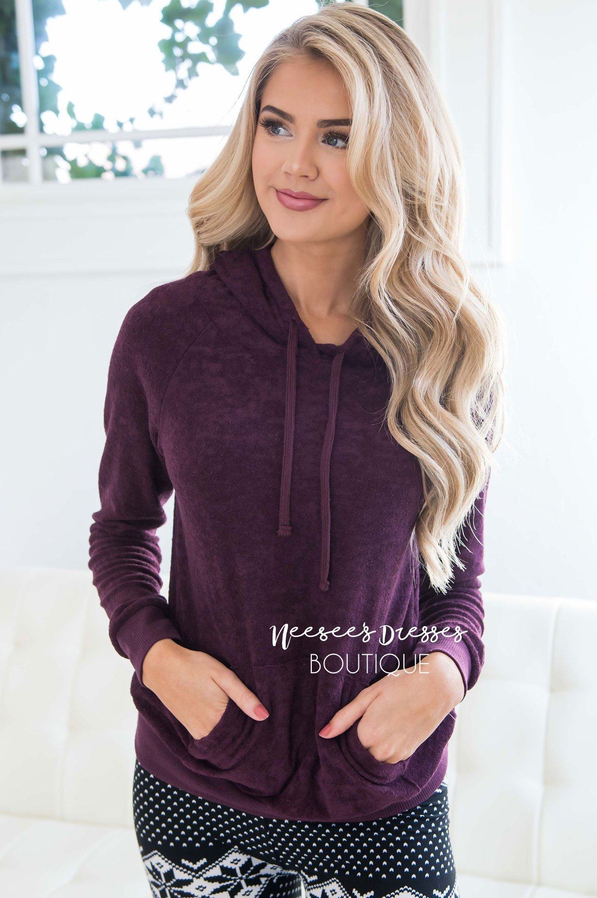 Soft Fuzzy Lightweight Hoodie