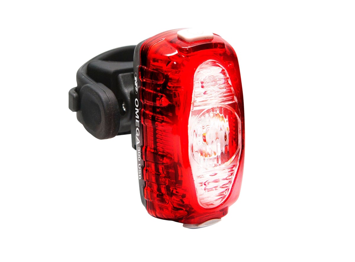 NiteRider Omega EVO 300 Rear Light with NiteLink - Black-Red