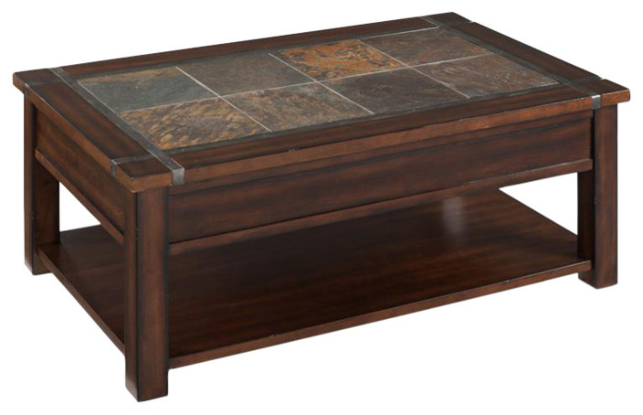 Magnussen Roanoke Rectangular Lift Top Cocktail Table   Transitional   Coffee Tables   by Emma Mason  Houzz