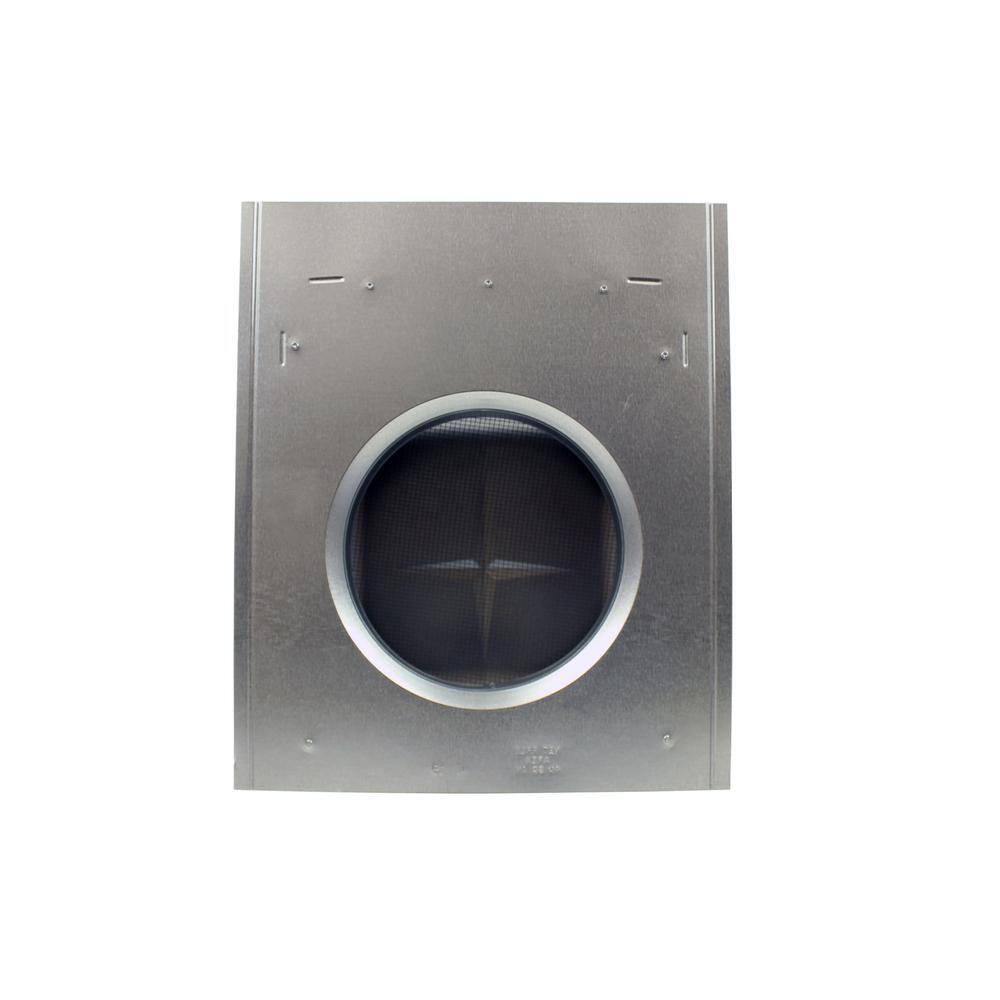 Air Vent 40 sq. in. NFA Galvanized Slant-Top Roof Louver Static Vent in Mill RVG40ML