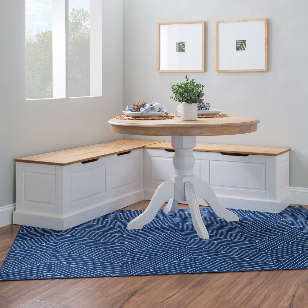 Josie L shaped Backless Breakfast Nook Bench