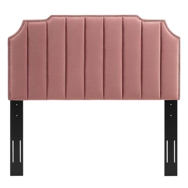 Rosalind Performance Velvet King/California King Headboard - - 33986022