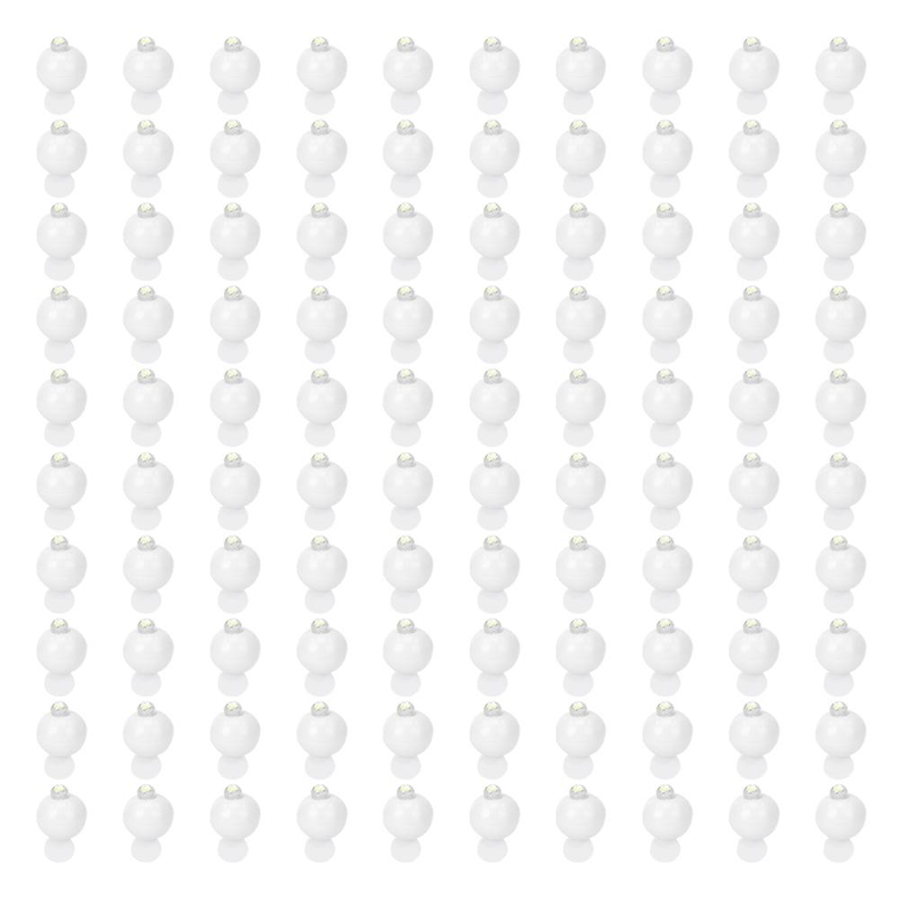 100pcs Mini Round Led Balloon Lights Ball Lamps Christmas Wedding Party Home Decorationwhite Light