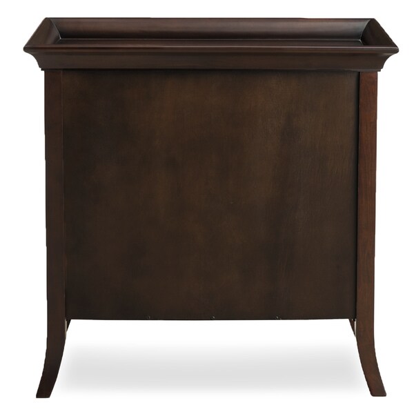 Copper Grove Dillberry Wood Cherry Foyer Cabinet