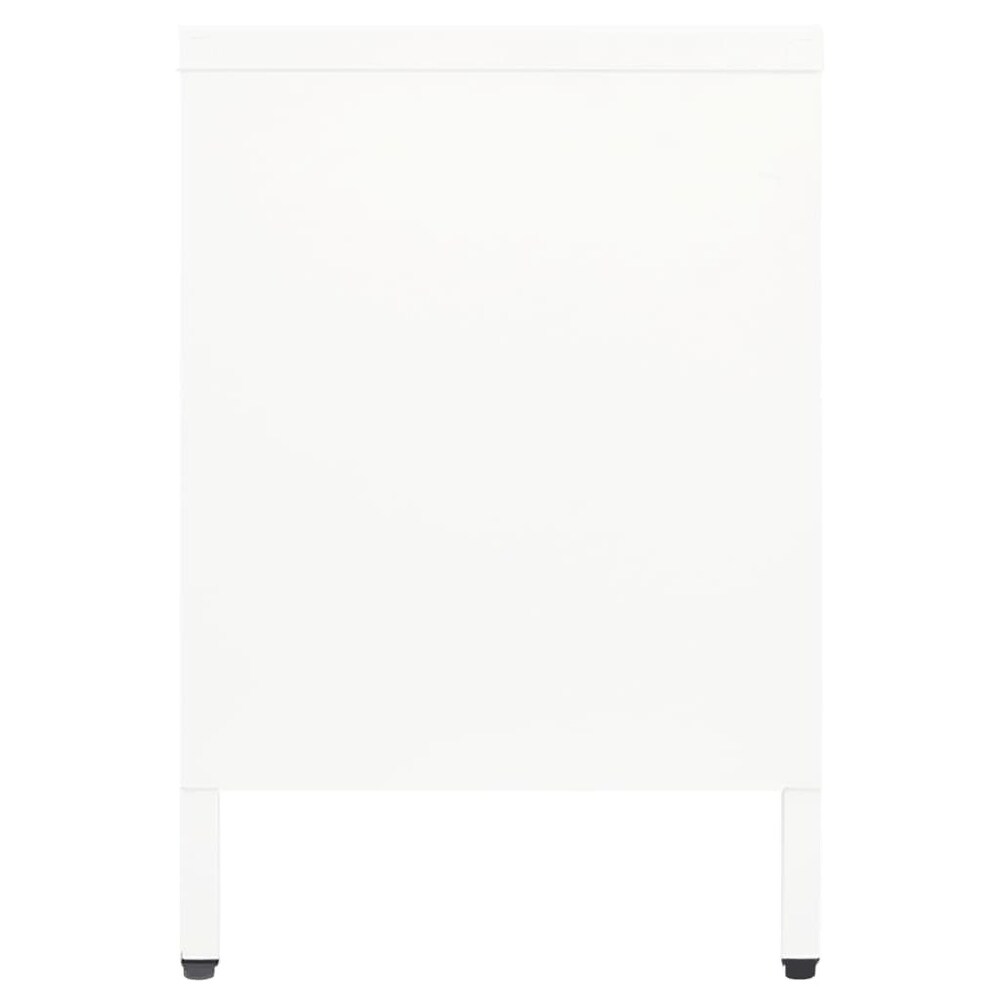 vidaXL TV Cabinet White 41.3\