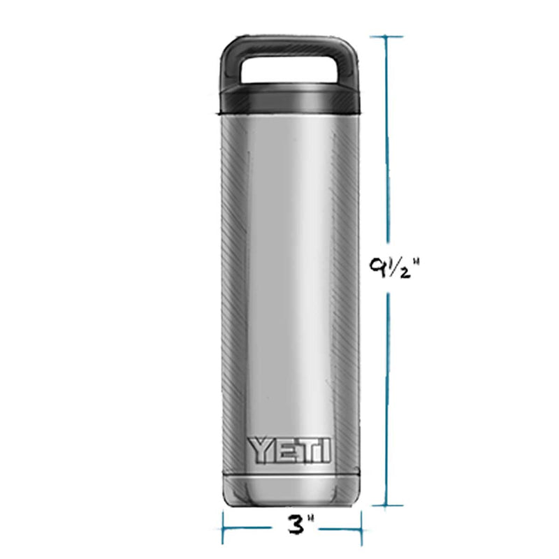 YETI Rambler 18 oz  Bottle with Chug Cap