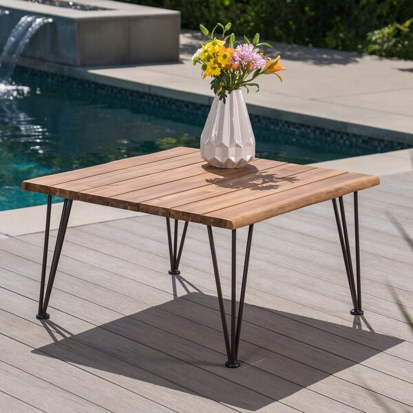 Patio Rustic Industrial Coffee Table