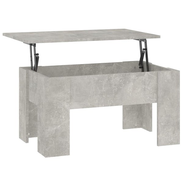 Coffee Table Concrete Gray 31.1