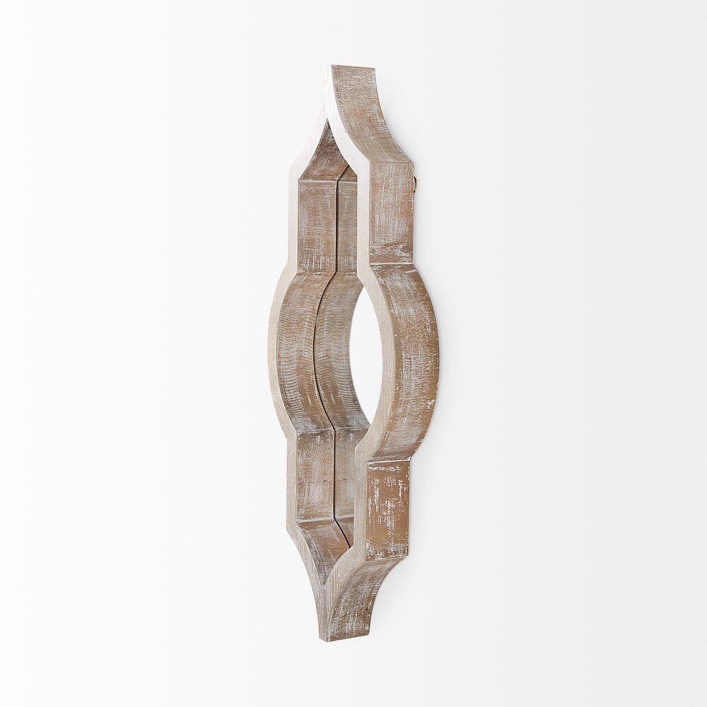 Tamanar Solid Wood Frame Moroccan Inspired Mirror   34\