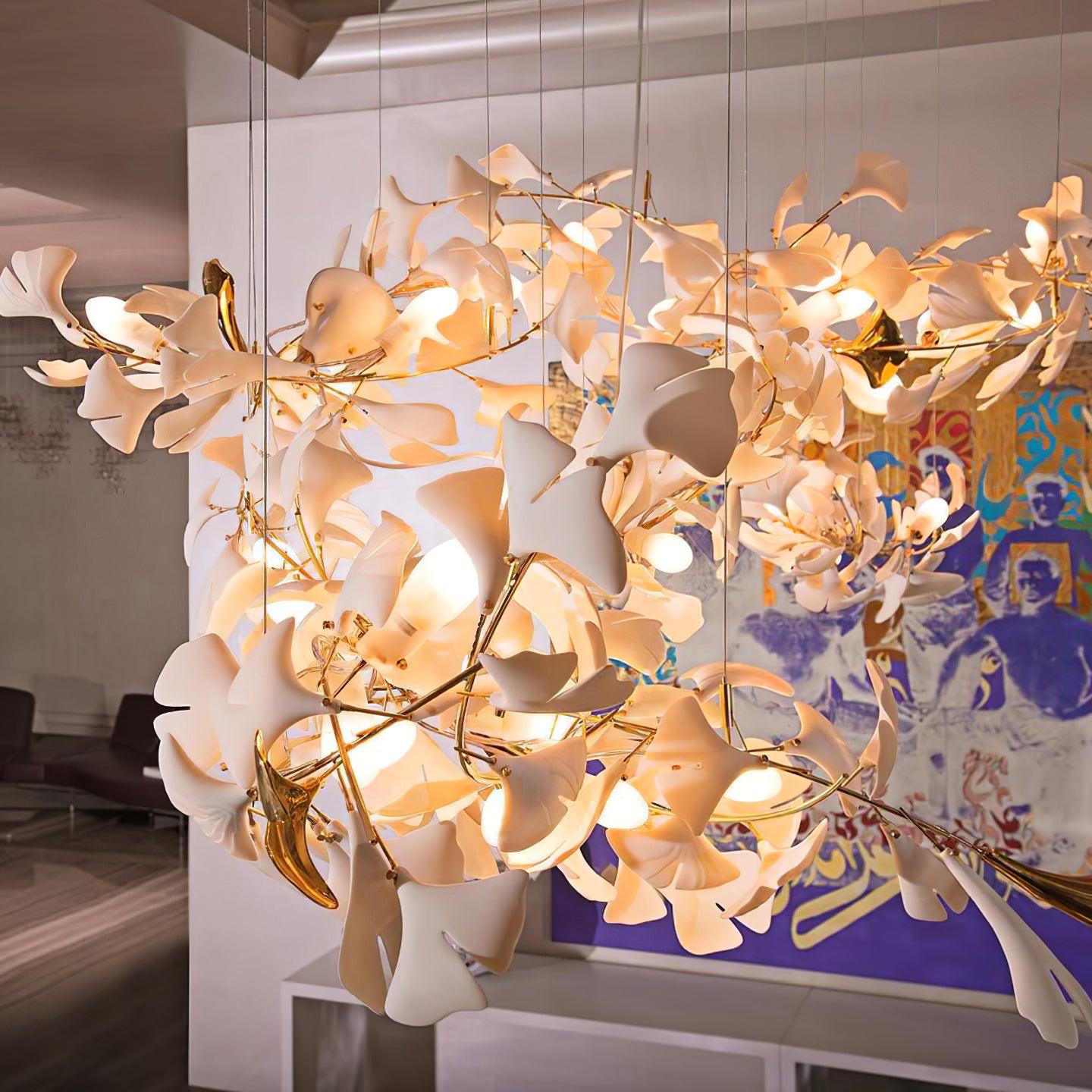 Gingko Chandelier G