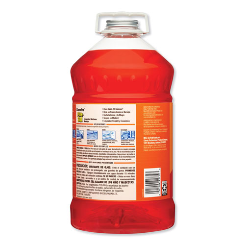 Clorox Pine Sol All-Purpose Cleaner | Orange， 144 oz， Bottle | CLO41772