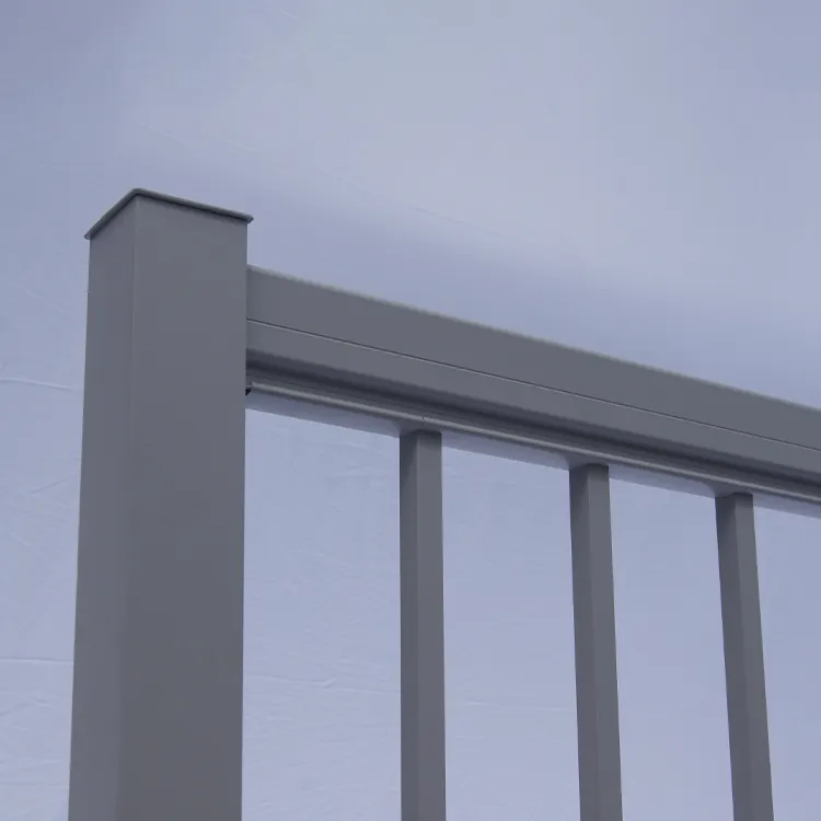 Aluminium Balustrade Customized Fence Railing Fence Garden Easily Assembled