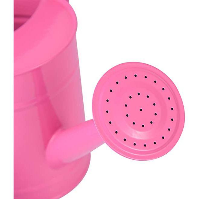 Cubilan 1.5 l Small Bright Pink Watering Can for Indoor Outdoor Plants Cute Little Kids Gardening Watering Cans B08SLWDGZV