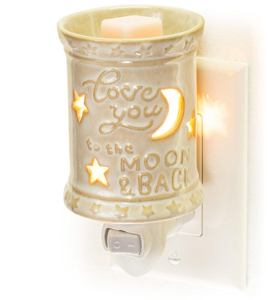 Plug-In Fragrance Wax Melt Warmer (Love You to the Moon and Back)