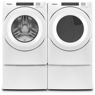 Whirlpool 7.4 cu. ft. 240 Volt Stackable White Electric Ventless Dryer with Intuitive Touch Controls ENERGY STAR WHD560CHW