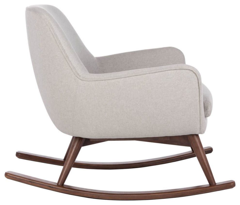 Safavieh Couture Mack Mid Century Rocking Chair   Midcentury   Rocking Chairs   by Safavieh  Houzz