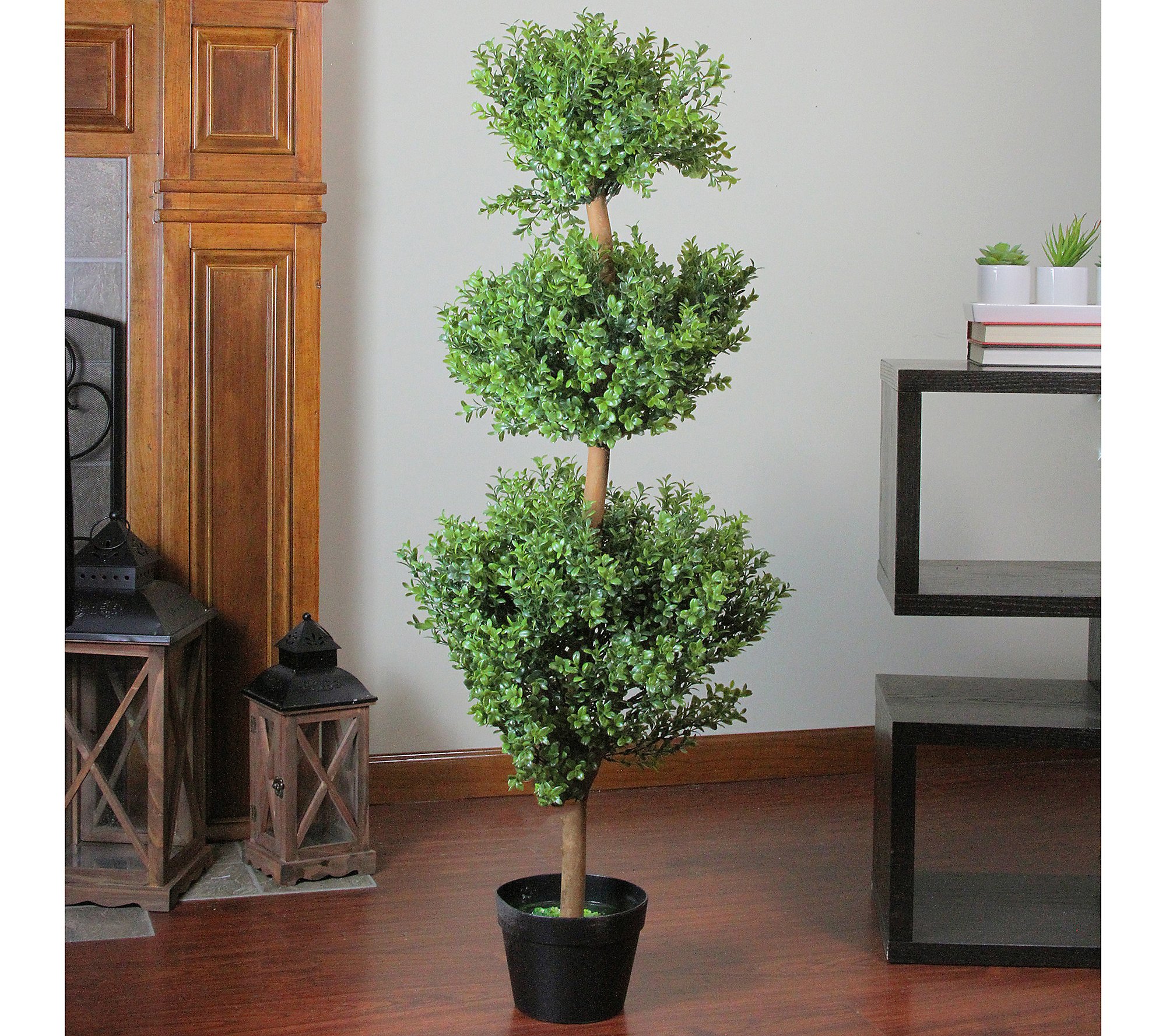 Northlight Potted Two-Tone Murraya Triple Ballopiary Tree