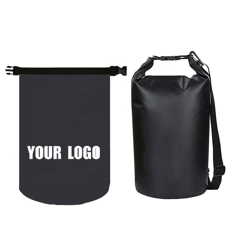 Waterproof Pack Dry Bag IPX6 Water Proof Bag Other Camping Hiking Gear PVC PVC Tarpaulin Outdoor Sports 5L Black Dry Bag Mini