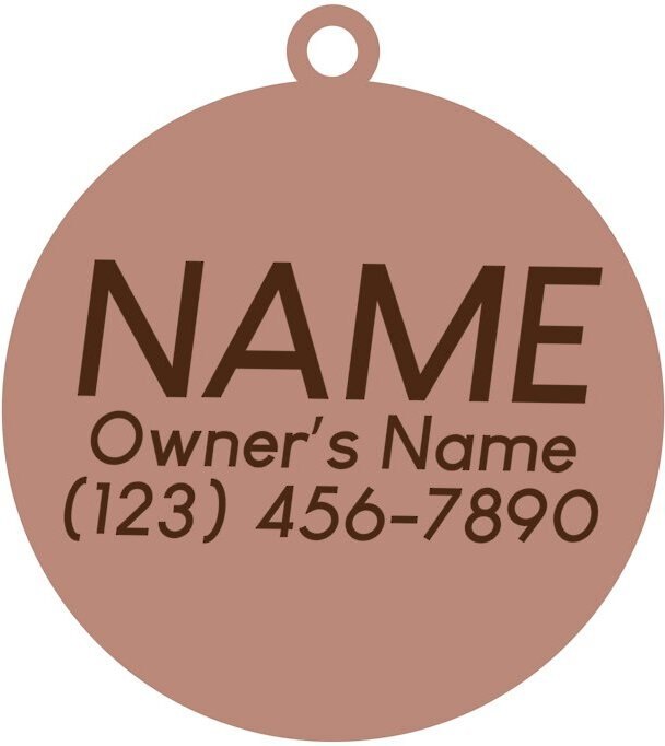 Two Tails Pet Company I'm Lost Personalized Dog ID Tag