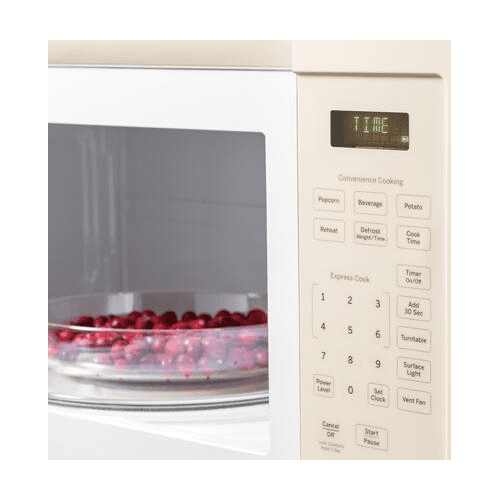 Ge 1.6 Cu. Ft. Over-The-Range Microwave Oven, Bisque, 1000 Watts