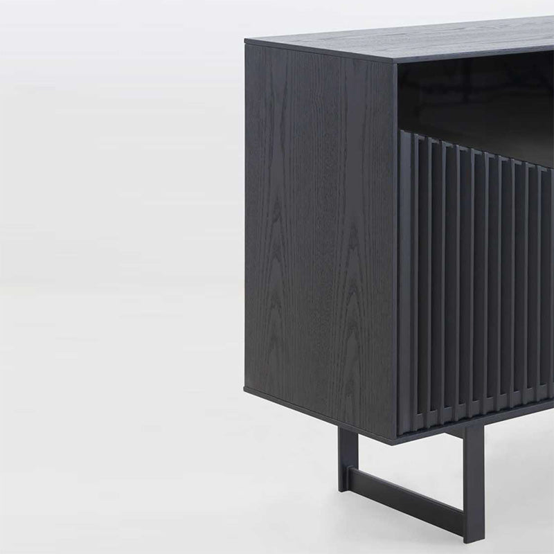 MONTANA Sideboard Buffet 160cm - Black Ash