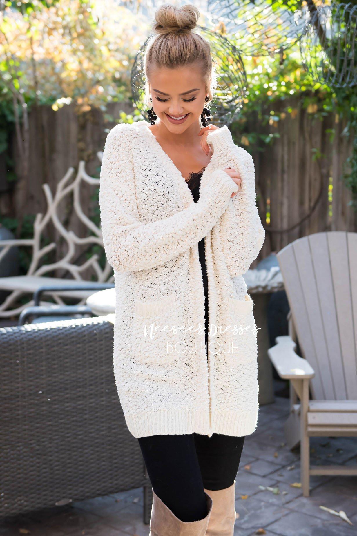 Snow Globe Cardigan Sweater