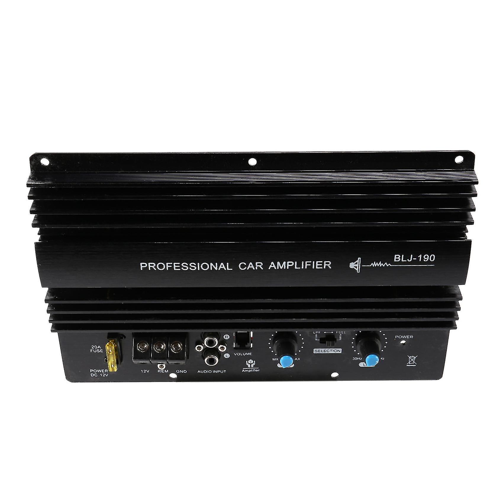 12v 1000w Powerful Bass 105dba Mono Car Audio Power Amplifier Amp