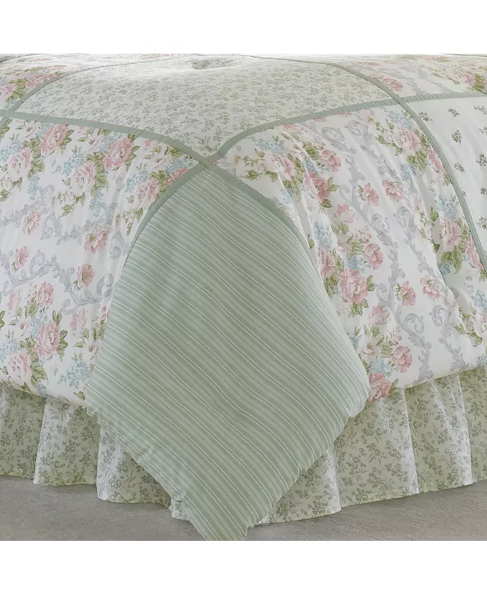 Laura Ashley Harper Comforter Set， Full