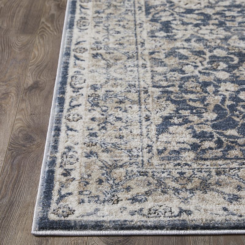 Loomaknoti Kehleigh Oviel Cream Area Rug