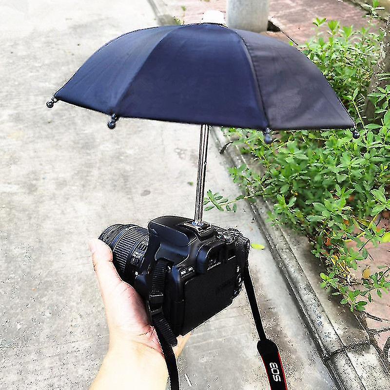 38cm Diameter Slr Camera Umbrella (adjustable Angle) Camera Rainproof， Sunscreen And Sunshade Sony / Canon / Fuji Hot Boot Cover Enlarged Process Umbr