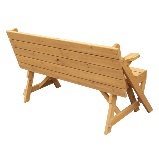 Interchangeable Picnic Table Garden Bench Merry Products