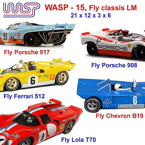 Urethane Slot Car Tyres x 4 Wasp 15 21 x 12 x 3.3 x 6 FLY