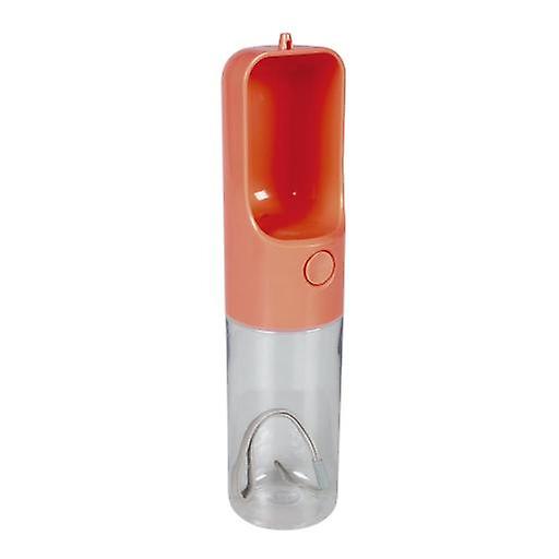 Duvo Plus Water Bottle for Dogs Orange (Dogs ， Bowls， Feeders and Water Dispensers)