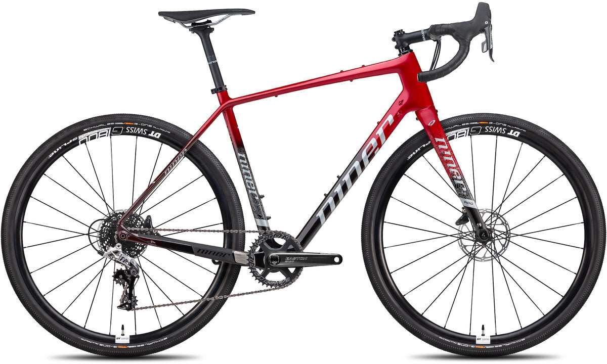 Niner RLT 9 RDO 700c - 3 Star - Rival 1 - Blood Red-Silver - 2022