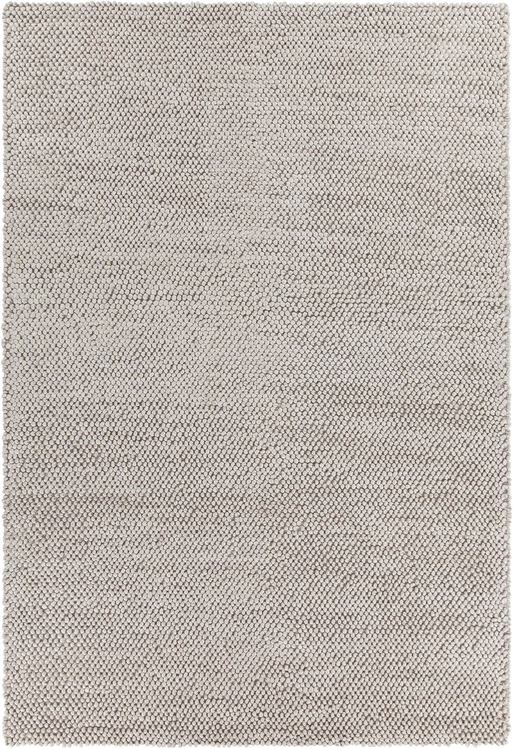 Burton Silver Hand Woven Rug