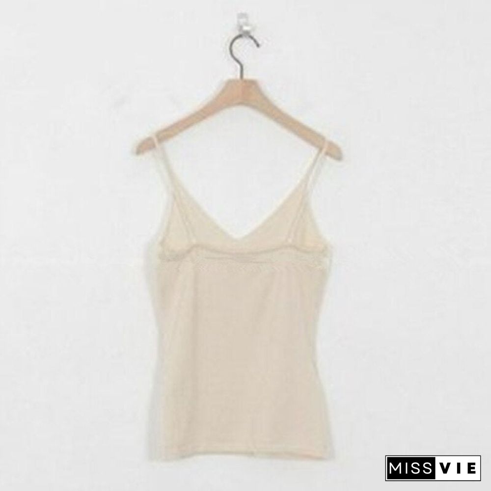 Christmas Gift Summer Women Korea Style Crop Top Sexy V-Neck Camisole Female Bralette Streetwear Short Black Frill Tank Tops White Red