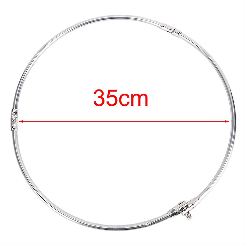 Born Pretty 35/40/45/50cm Sizes Fishing Net Head Stainless Steel Fishing Folding Net Brail Head Round Dipnet Tackle Accessory Hot