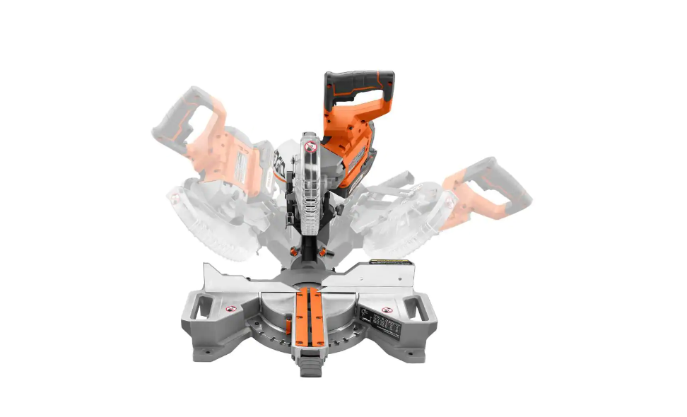 RIDGID R48607B 18V Brushless 7-1/4 in. Dual Bevel Sliding Miter Saw (Tool Only)