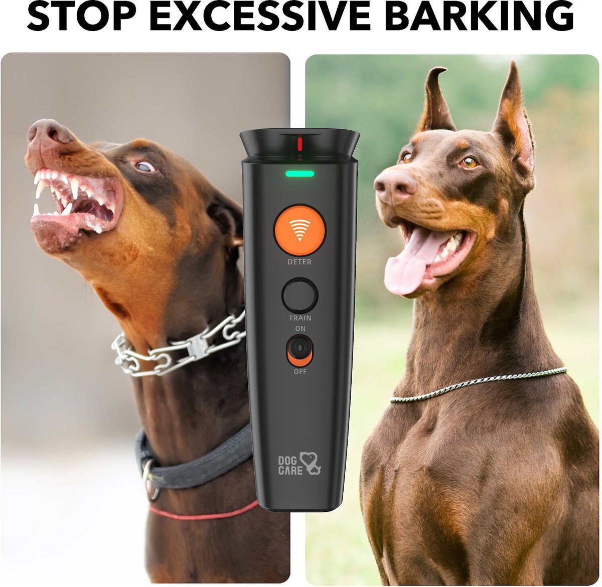 DogCare ED11 Ultrasonic Dog Bark Deterrent， Small