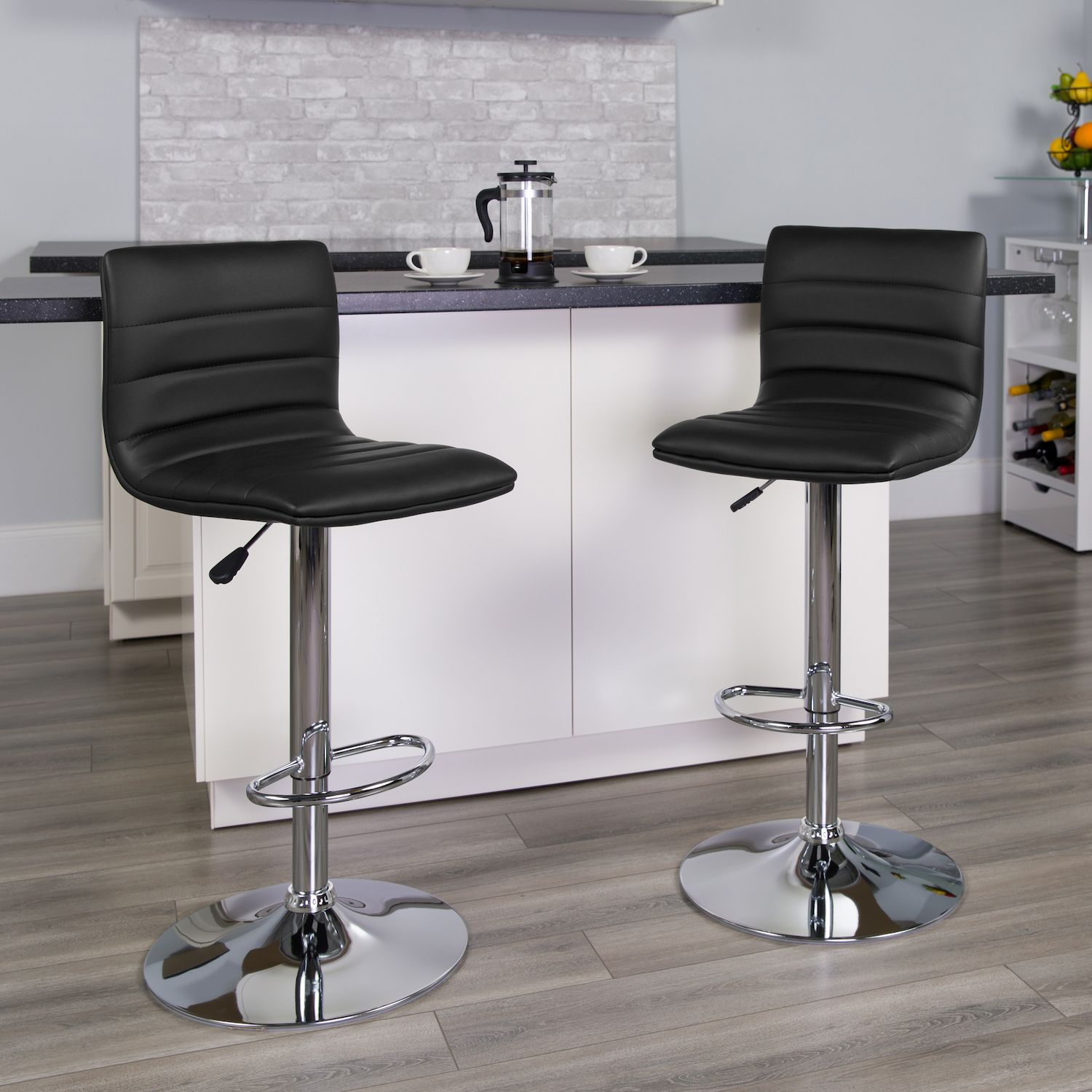 Flash Furniture Adjustable Height Counter Stool