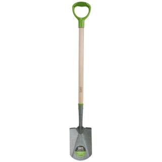 Ames 26.75 in. Wood Handle Floral Garden Spade 2616000